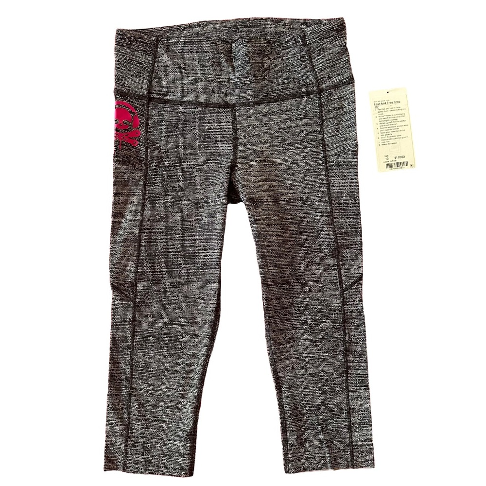 Lululemon Fast and Free Crop Leggings